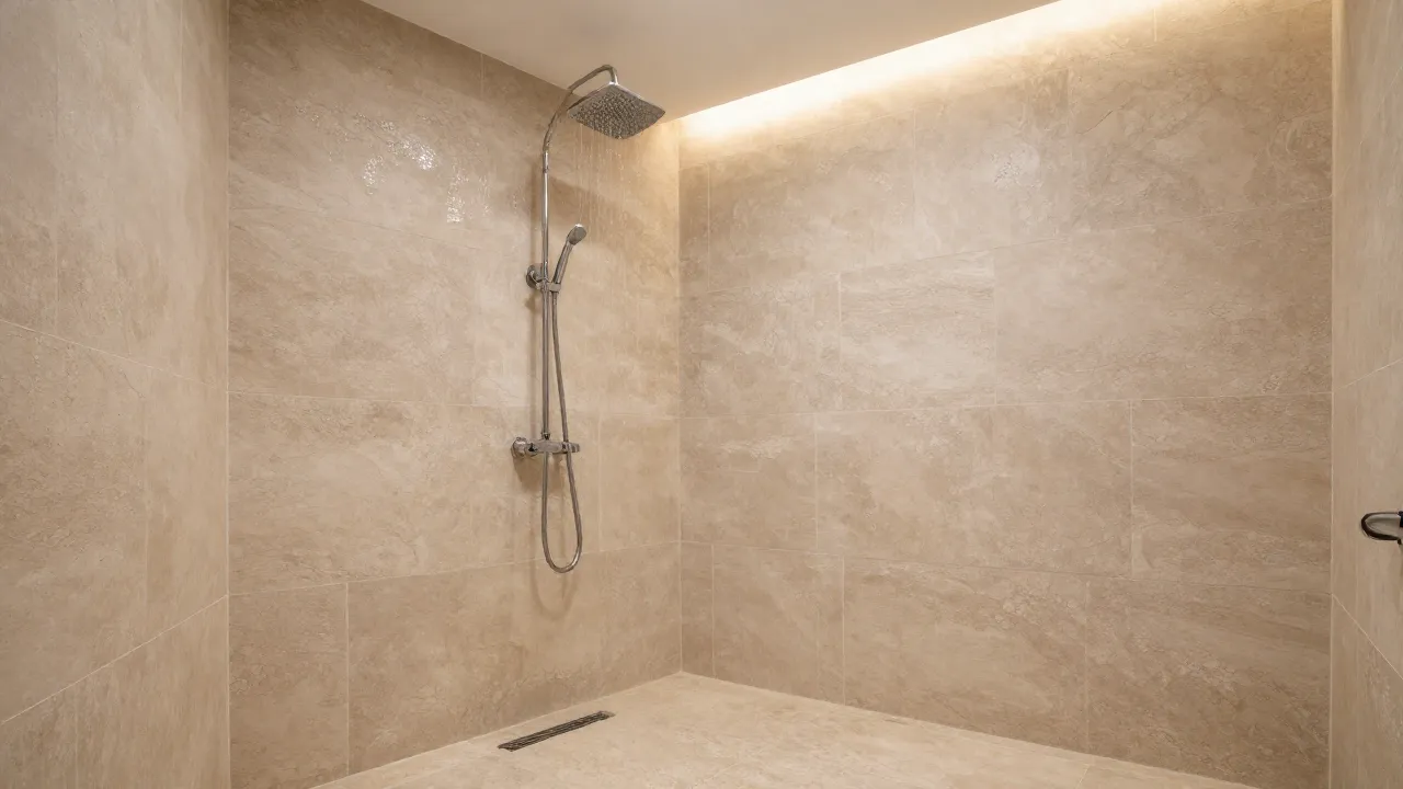 Gold Style Renovations luxury tile bathroom renovation